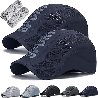 Sport Cap, Essentials Sport Cap, Lightweight, Quick-Dry, Adjustable Fit, Built for Court