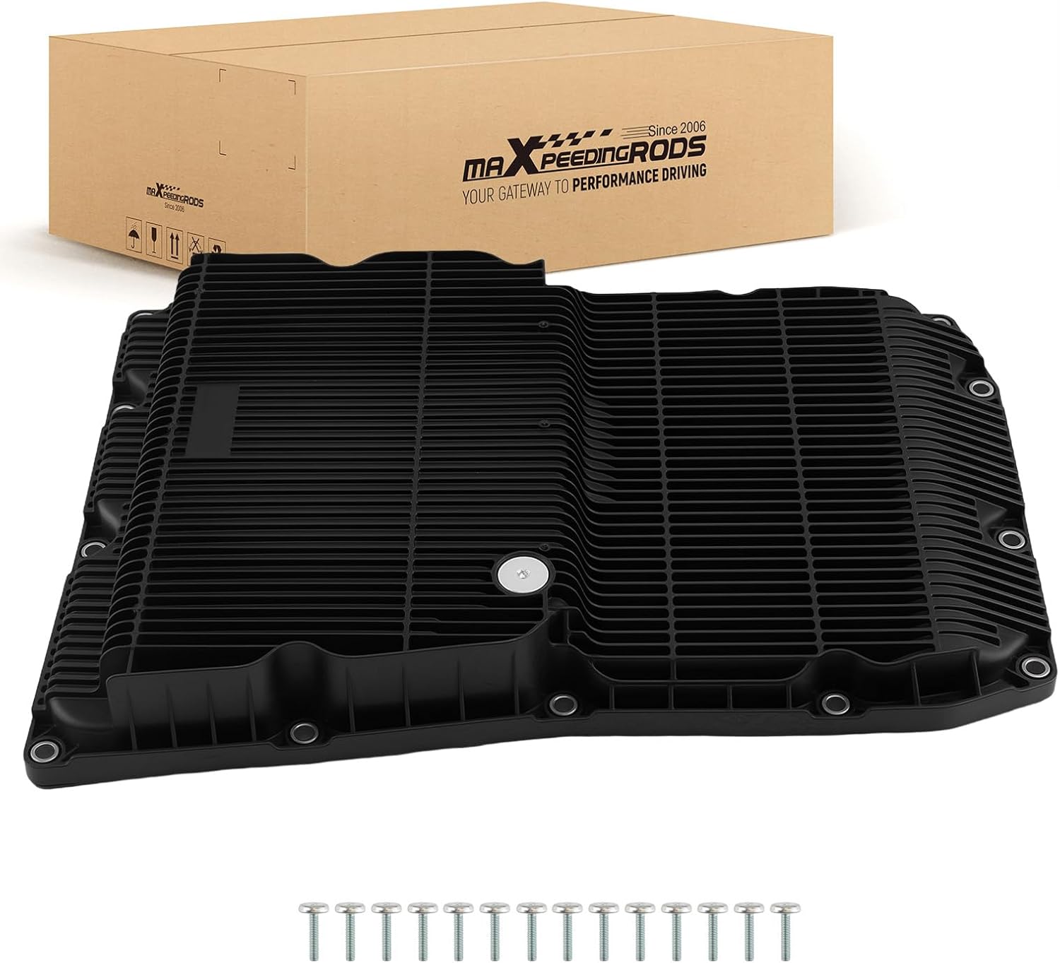 maXpeedingrods Transmission Oil Pan 97032102500 for Porsche Panamera V6 3.0L Diesel/Petrol Hatchback 2014-2016 V6 3.6L Petrol Hatchback 2011-2016 for V8 4.8L Petrol Hatchback 2010-2016# 0501217397