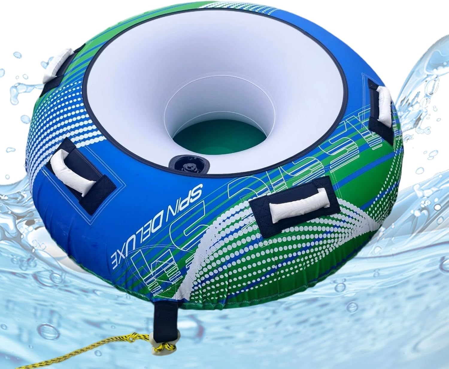 Towable – Heavy Duty Inflatable Boat, Durable Beach Water | Large Wear Resistant Floating for Adults Swimming Watersports Rafting Wakeboard Kayak Lake Use, River Water Fun Tow