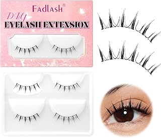 FADLASH 2 pares de racimos de pestañas postiz...