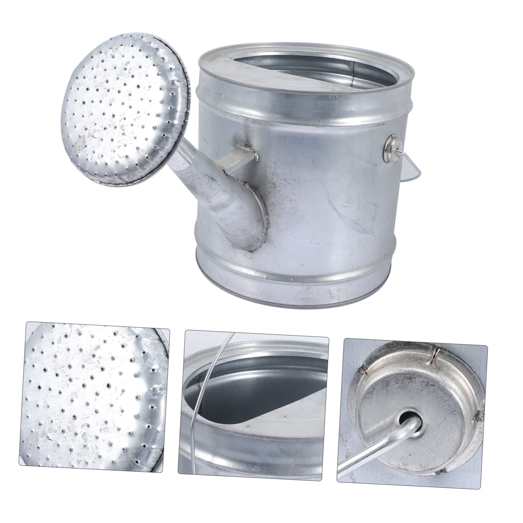 Konewka, metalowa butelka na wodę Konewka do wnętrz Metalowa konewka Narzędzie Czajnik Zraszacze Konewka do wnętrz Narzędzie do podlewania Spryskiwacz Doniczka do podlewania Zewnętrzny zraszacz Srebrn
