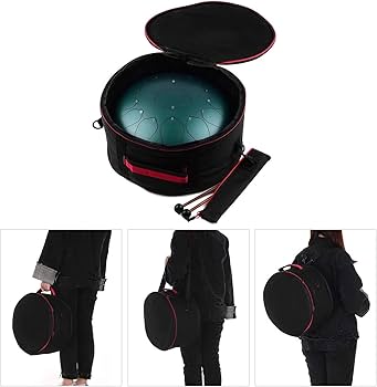 14インチスチールタングドラム、15ノートCキーハンドパンドラム打楽器 Amazon | タングドラム 14インチスチール舌ドラムハンパンドラム15