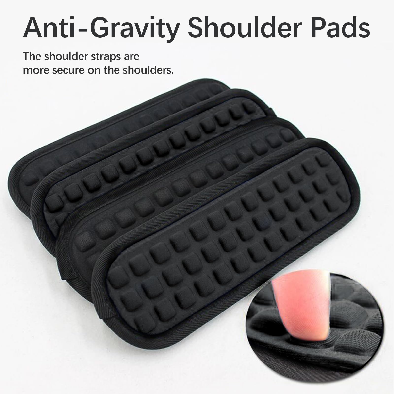 Épaulière Universelle Amovible – Coussin Air Pour Sac à Dos, Guitare, Caméra, Bagage Lourd