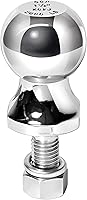 Reese Towpower 7036800 1-7/8" Chrome Hitch Ball - 2000 LB Capacity for ATV & Lawn Tractor Towing