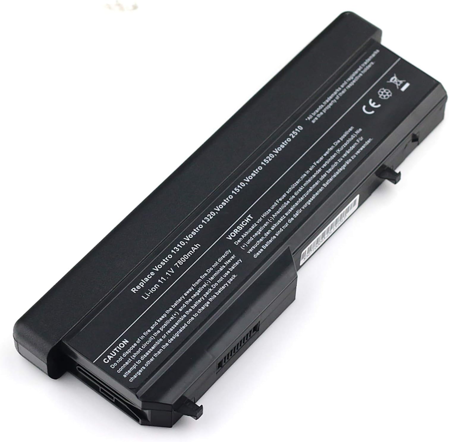 Bay Valley Parts@9 Cell Battery for Dell Vostro 1310 1320 1510 1520 2510 T116C T114C T112C K738H 11.1v 7800mah
