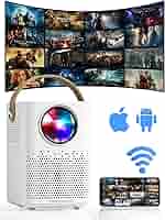 フォロー割 プロジェクター 5500lm スマホ直接接続 HD ホームシアター プロジェクター GROVIEW 5500lm WiFi スマホ直接接続｜Yahoo
