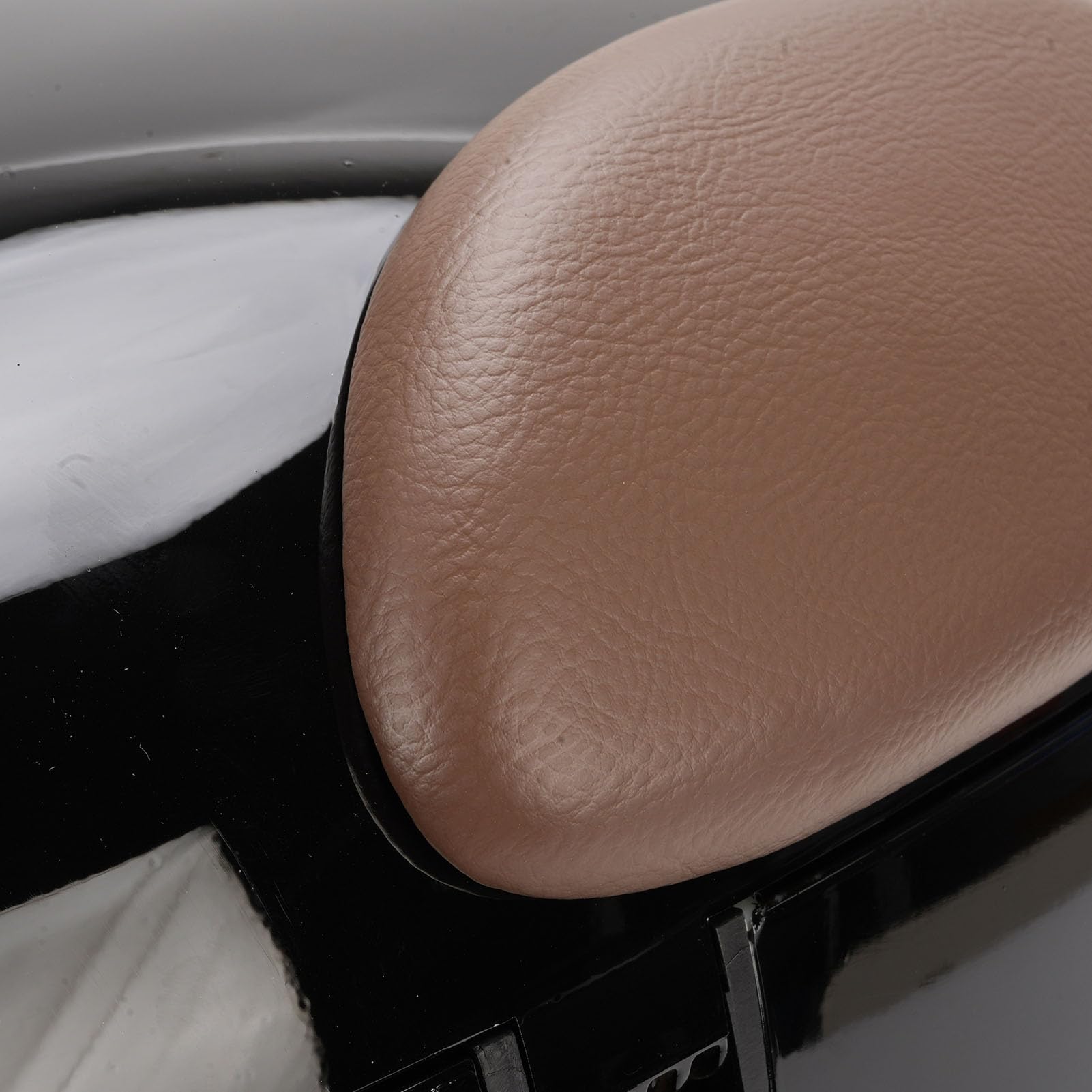 Bauletto Posteriore per Moto Soluzione di Stoccaggio in ABS Leggero e di Grandi Dimensioni da 32 Litri per Lunghi Viaggi (Nero lucido)