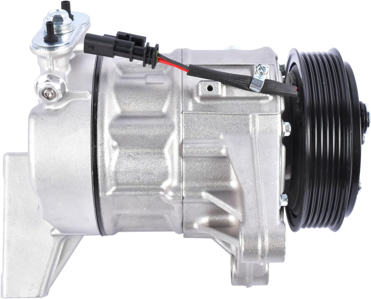 AC Compressor with 6-Groove Pulley Replacement for Chevy Impala 2012-2014 Impala Limited 2014-2016 Equinox 2012-2016 GMC Terrain 2012-2016 22798744 23232322