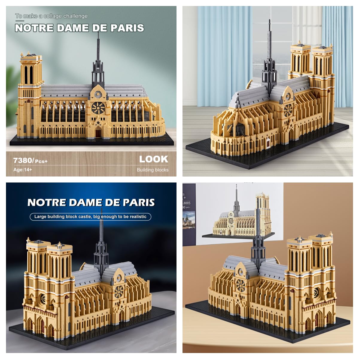 Amazon.com: KLMEi World Famous Architecture Micro Building Blocks