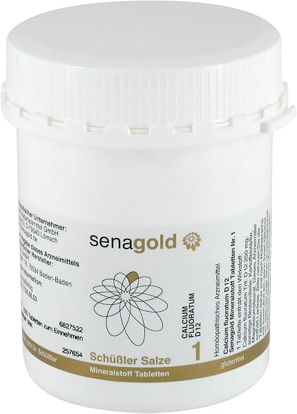 Senagold Schüßler Salz Nr. 1 Calcium fluoratum D12 glutenfrei