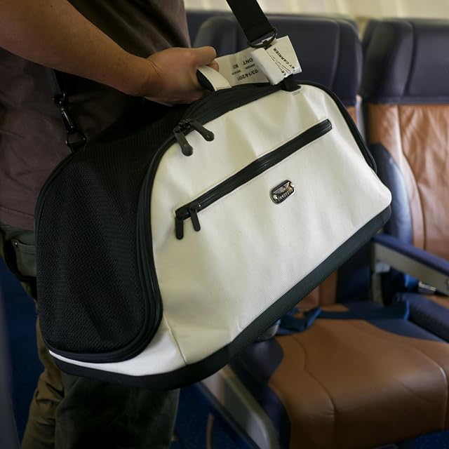 Foto 6 de 8 de Sleepypod Air - Bolsa de Viaje para Mascotas (1 Unidad), Color Plateado