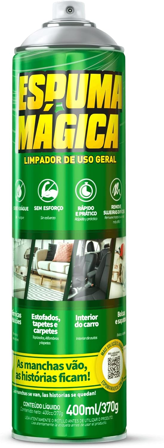 Espuma Mágica Aerossol 400ml / 370g