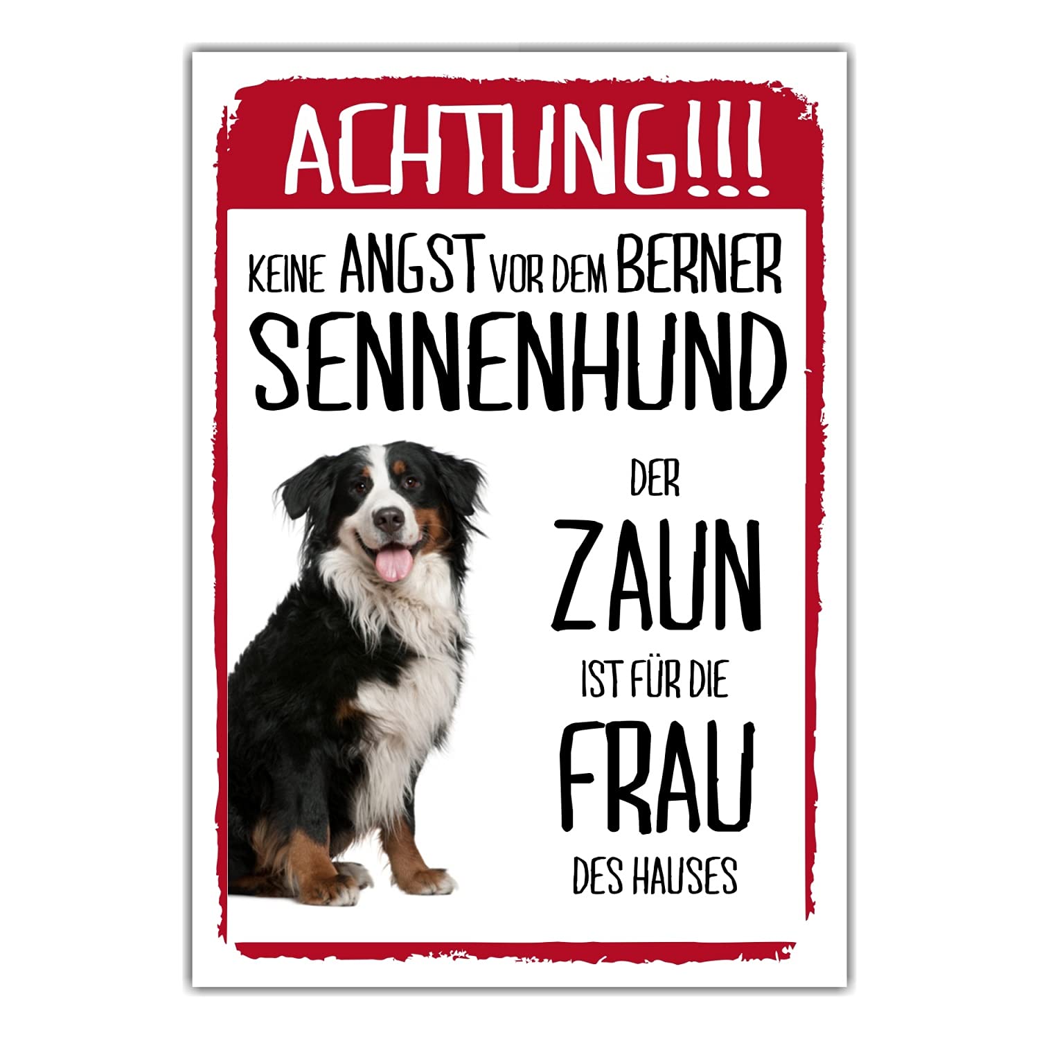 Miniature Bullterrier Parking Schild – Witziges Warnschild Aus Alu Für Gartenzaun Oder Tür
