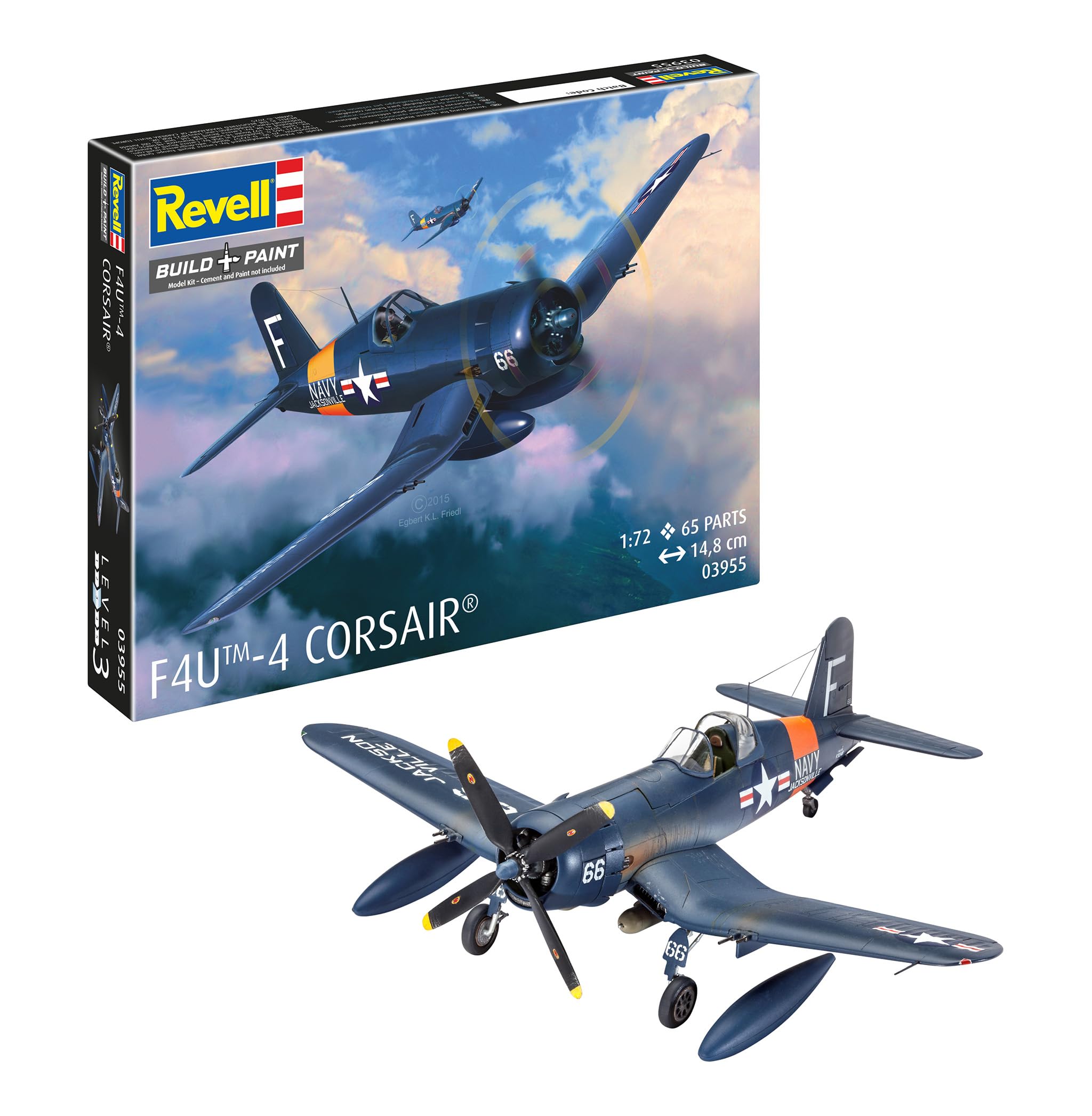 03955 F4U-4 Corsair Model Kit