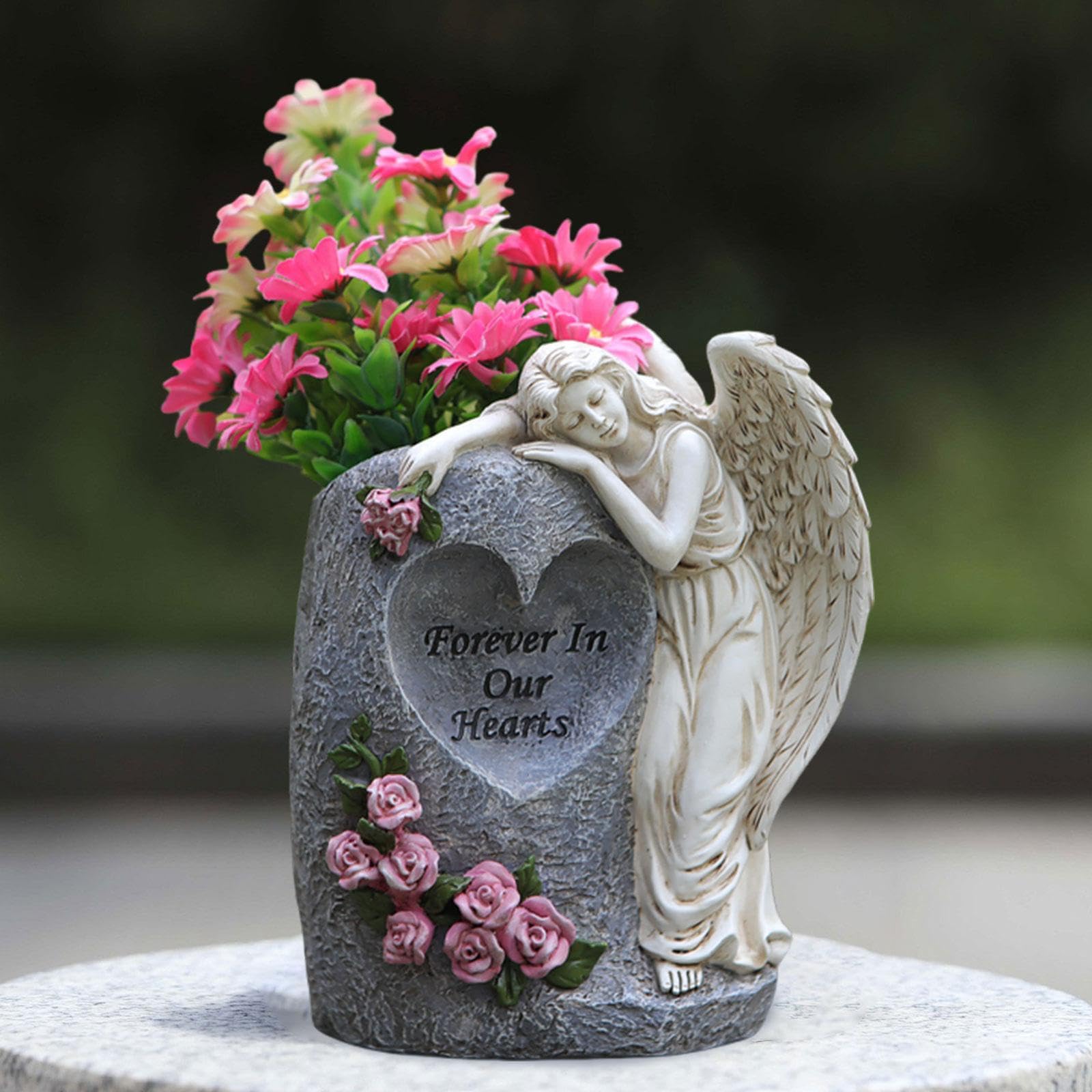 Lampe Solaire Génie Ornement Nain En Résine Statues D'Extérieur Lampe Gnome Lumière Solaire