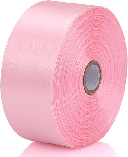 Miniatura 19 de Cinta de oro rosa de 1-1/2 pulgadas, para envolver regalos, 50 yardas, corona de fiesta de boda, costura, accesorios para el cabello, decoración