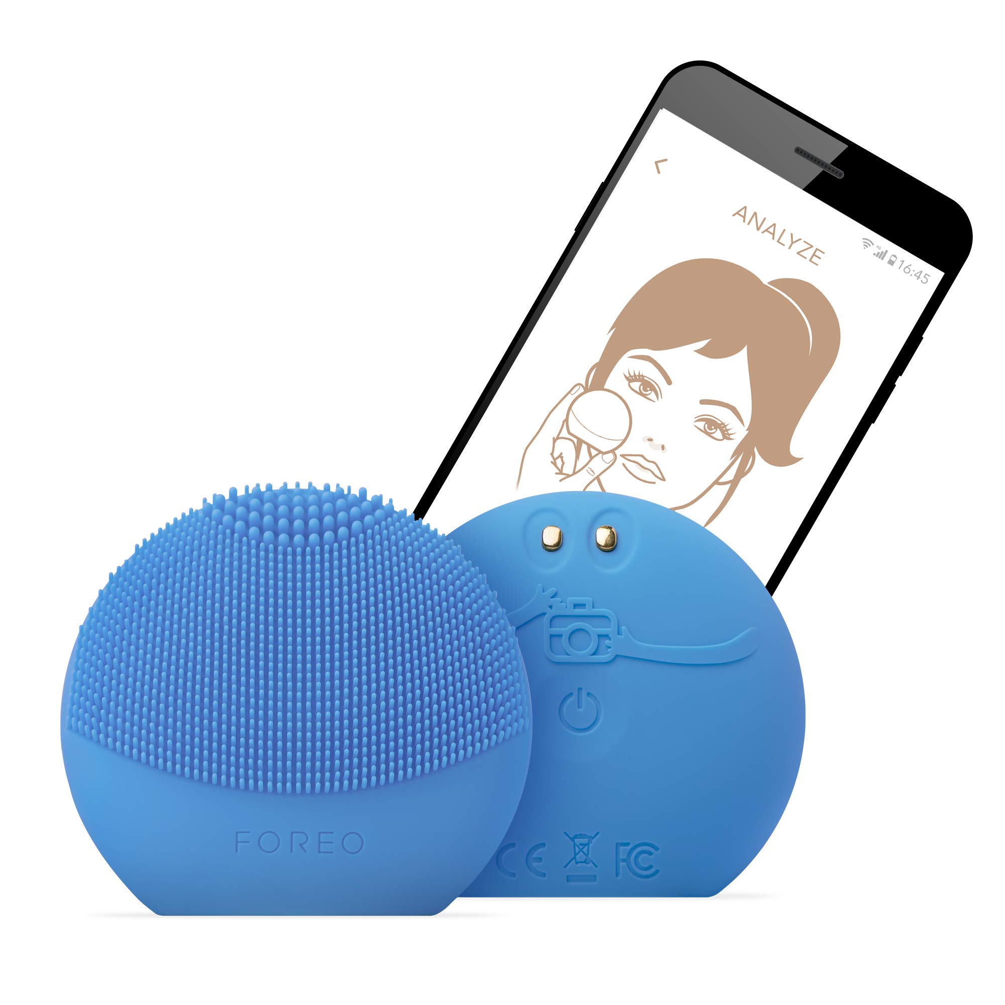 FOREO LUNA mini 2 電動洗顔ブラシ 音波振動 アクアマリン 【公式通販】