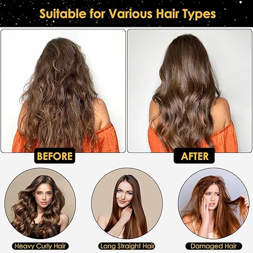 Miniatura 18 de Accesorio para secador de pelo, grande, negro, mejorado, suave, ajustable para secador de pelo de mano, secado rápido, ideal para el cuidado natural