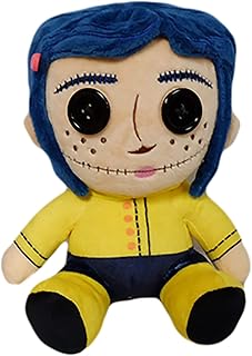 Kidrobot Coraline with Button Eyes Phunny Plush
