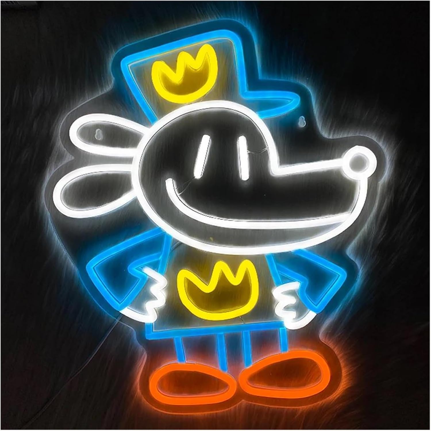 サインランプ マウスネオンサイン LEDライト 調光可能 寝室 映画館 映画テーマ 誕生日 ゲームルーム 壁飾り 35cmx40cm