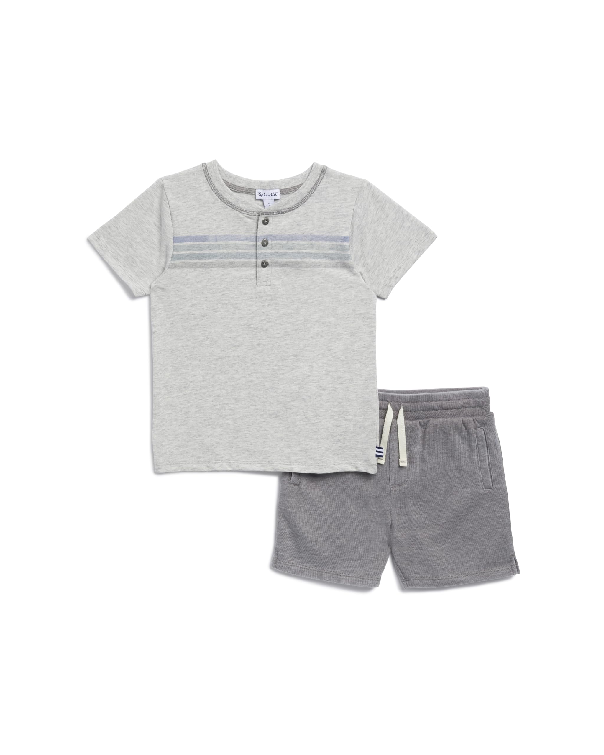 Conjunto de camiseta y pantalones a rayas para niños Splendid Getaway 2
