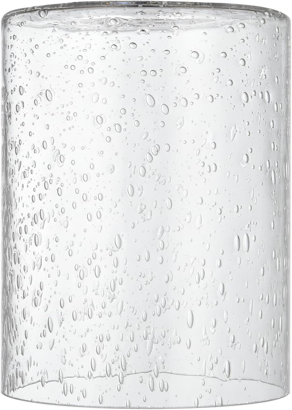 Seeded Glass Lamp Shades for Track Lighting Kits, Bubble Glass Replacement Lampshades