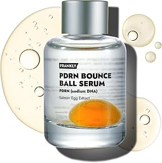 FRANKLY Salmon PDRN Bounce Ball Serum – Skin Repair PDRN Salmon DNA Serum for Post Microneedling Recovery, Redness & Damag...