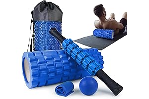 5 in 1 Foam Roller Set for Deep Tissue Muscle Massage