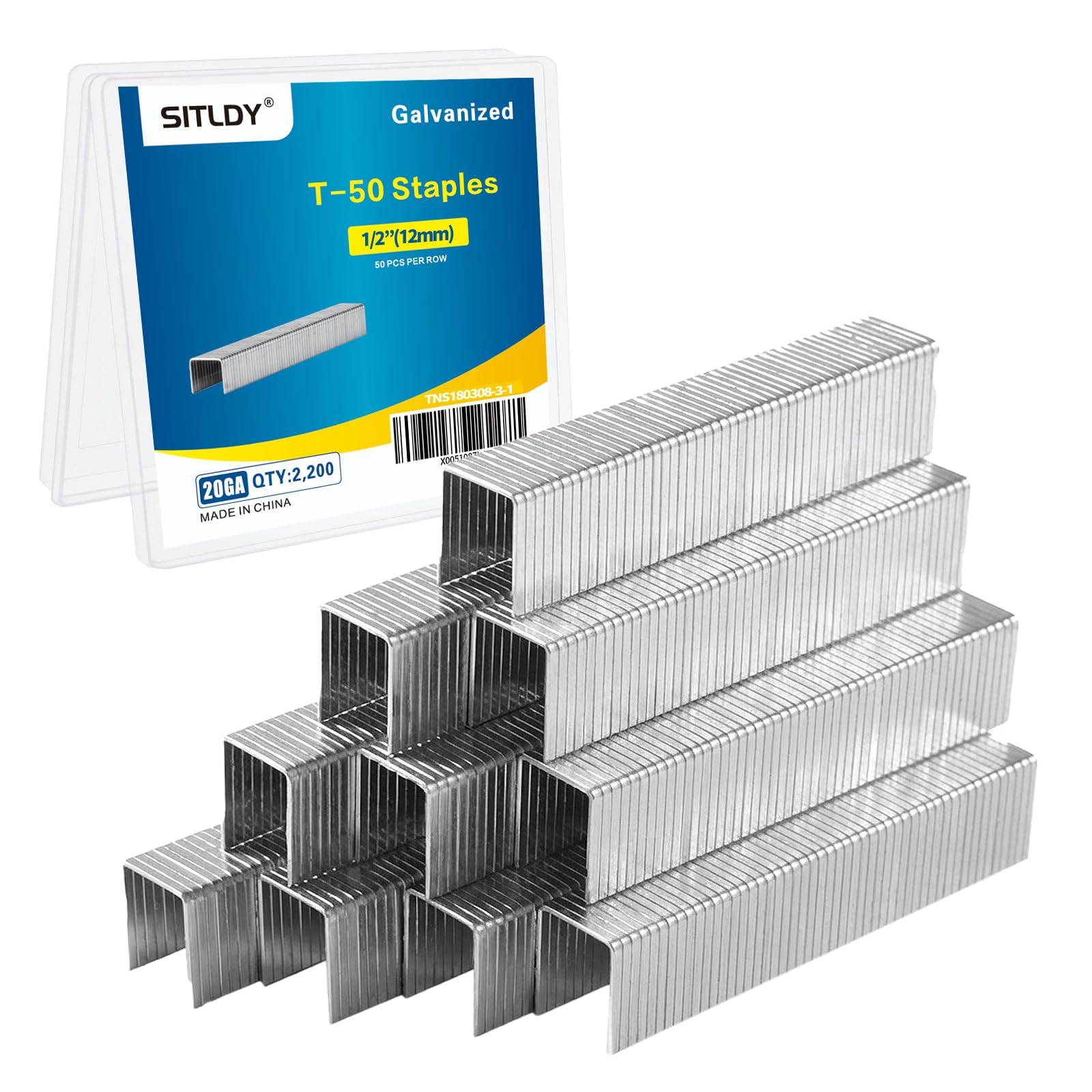 Bulk Staples & Brad Nails - 2400 Pcs -11
