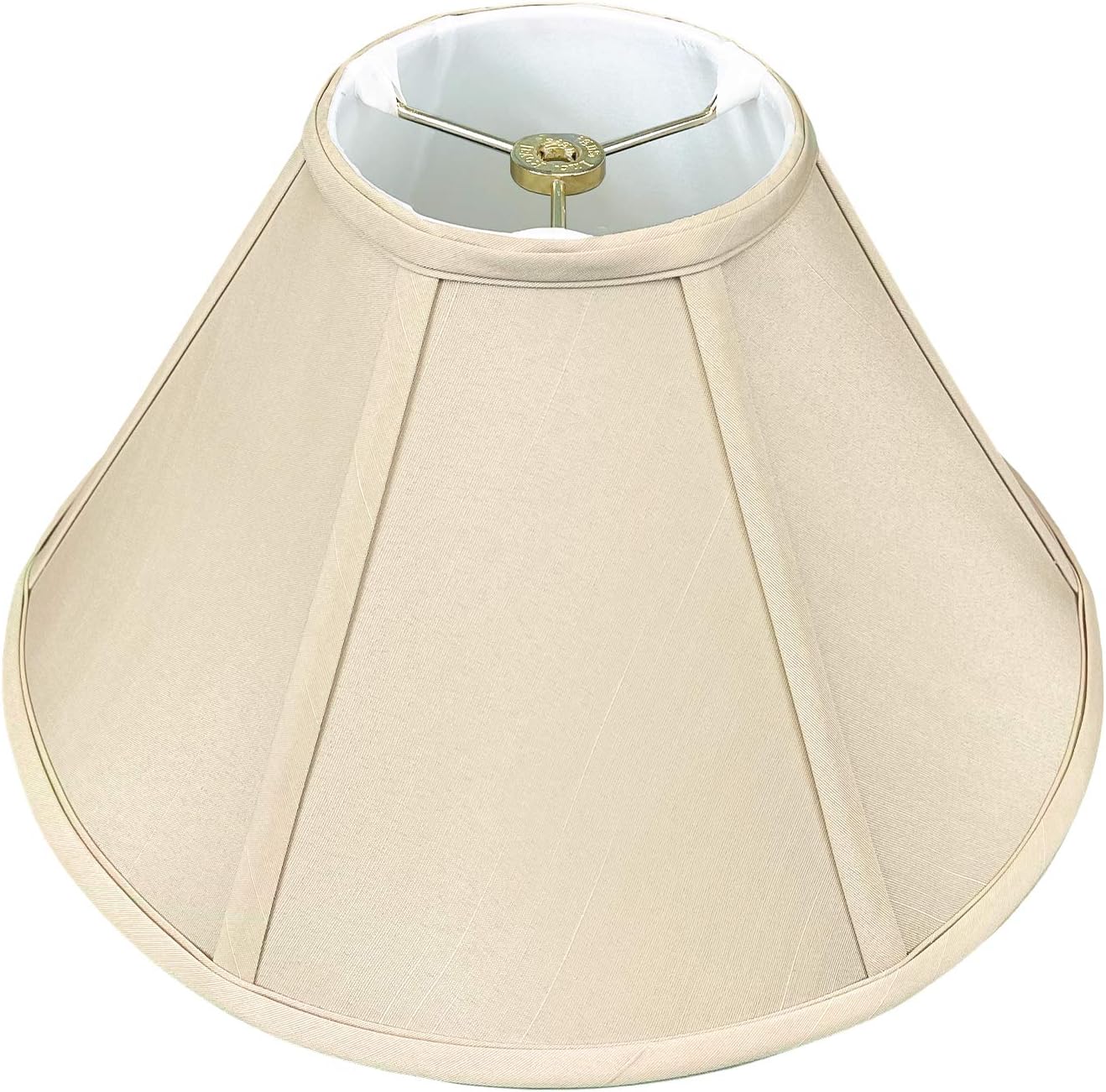 Limited Discount Royal Designs Empire Lamp Shade, Beige, 8 x 22 x 13.25