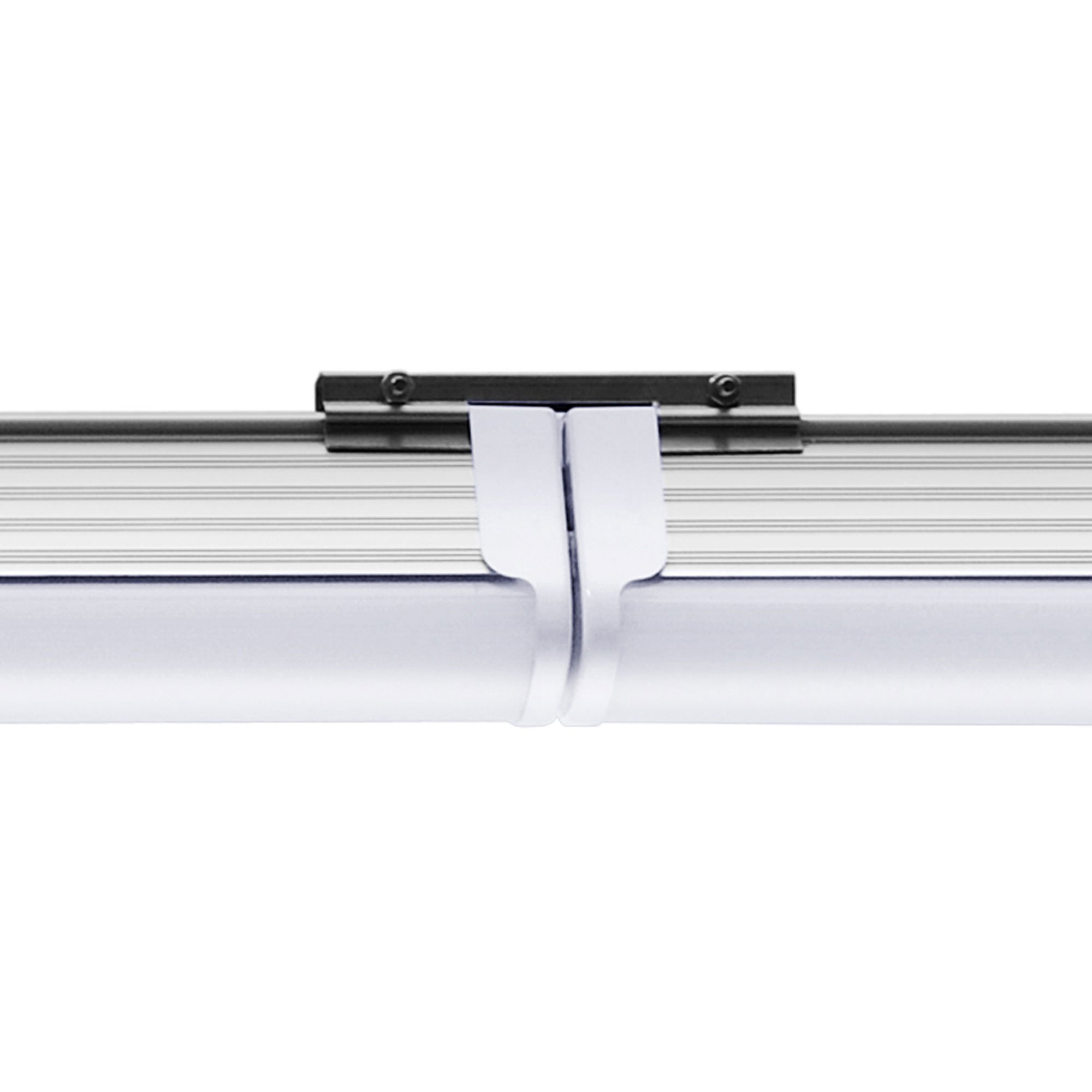 max K O M F O R T LED Linear Hallenleuchte IP42 Feuchtraum Tube Röhre Leuchte 40W Industrielampe Pendelleuchte Lichtleiste 120 cm