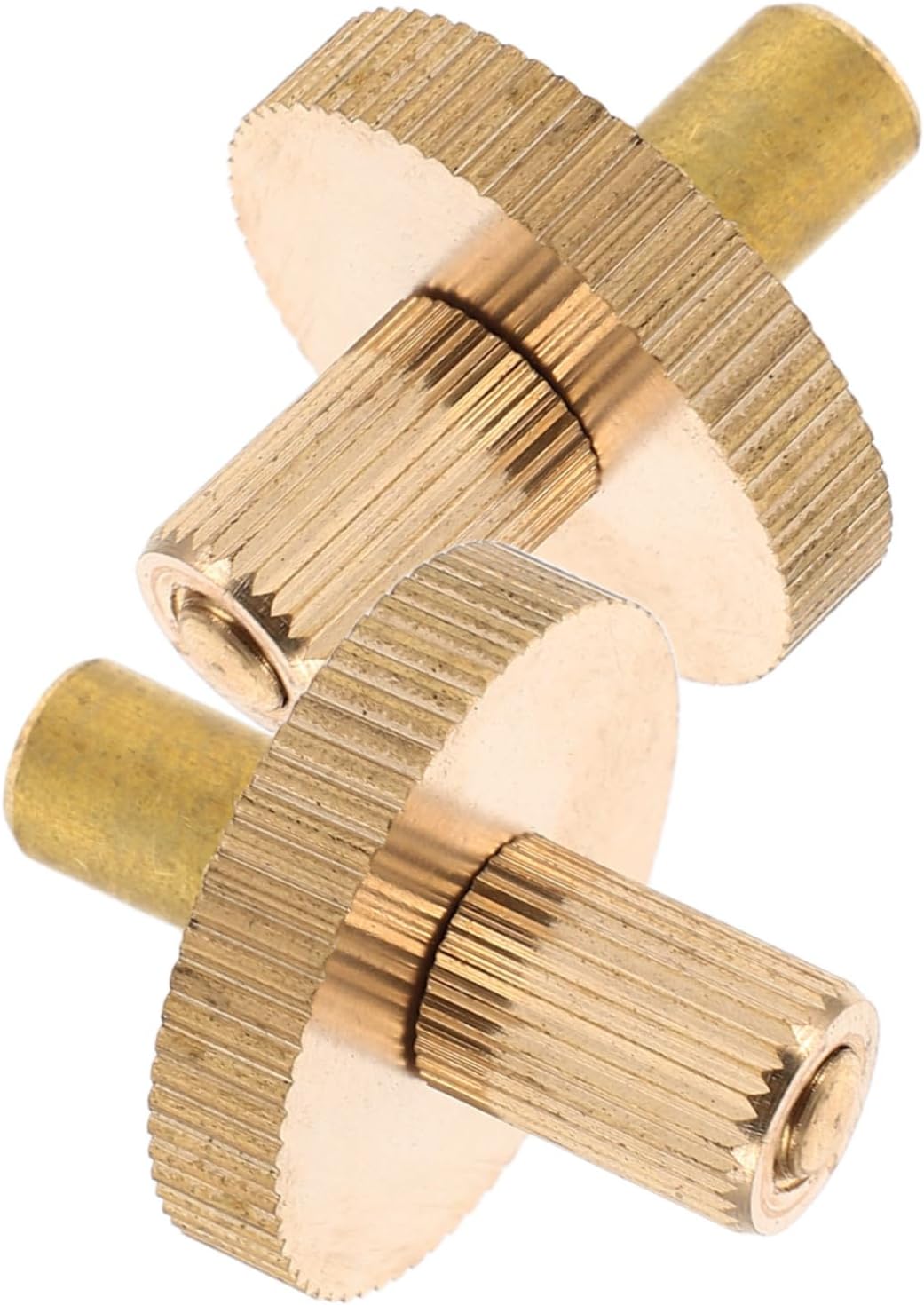Brass Double Bass Bridge Screws Split Design for Easy Installation and Precise Height Adjustment Compatible with Violin Guitar and Bass Repair Supplies