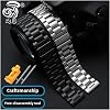 Compatible con Huawei Watch GT 4 3 Pro/Honor magic 2 4pro, correa de acero inoxidable de 20mm 22mm 5