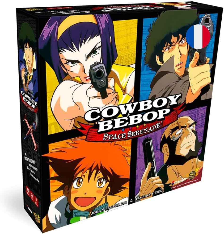 Cowboy Bebop Space Serenade Board Game - Anime Science Fiction & Fantasy - 2 to 4 Players / 14+ Years / 45 Min