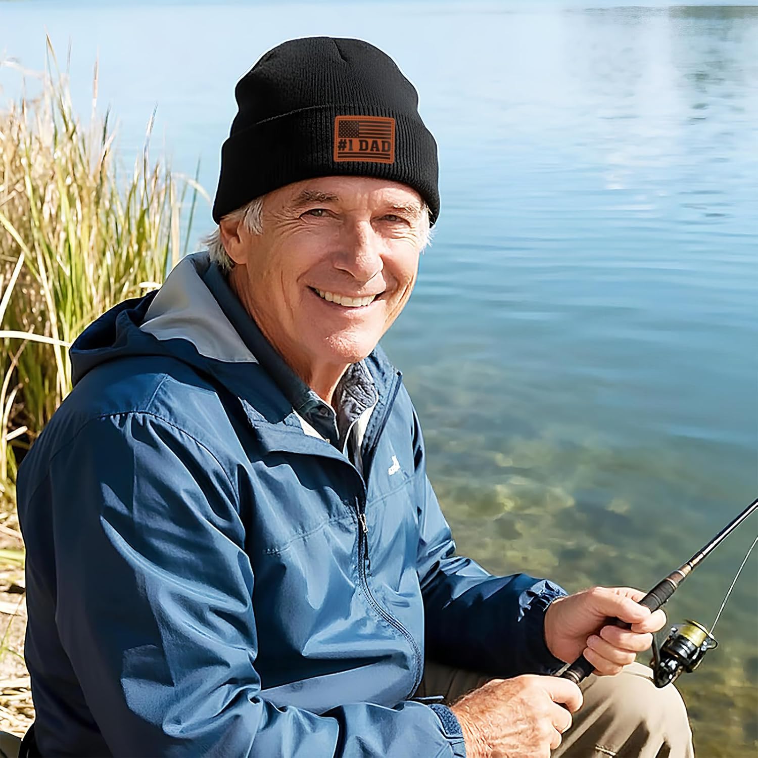 Gifts for Dad from Daughter Son, Winter Hat Beanie for Men Father, Christmas Birthday Gift for Husband from Wife - Image 7