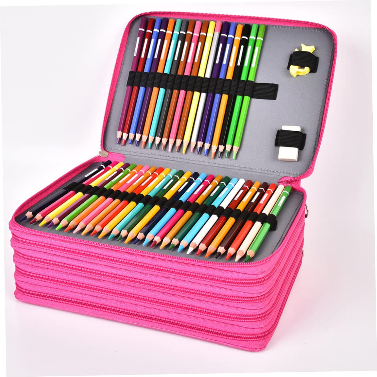 Artibetter Astuccio Multifunzionale per Adulti 252 Fori, Pencil Case | Astuccio Porta Oggetti, Astucci, Astuccio Portapenne per Adulti, Cartoleria Astuccio, Back To School Party