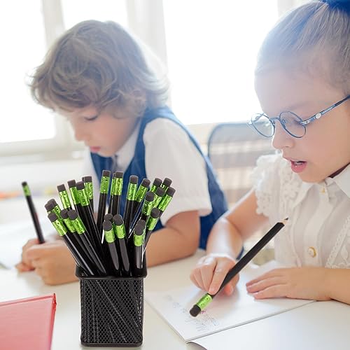 Miniatura 6 de 144 lápices jumbo y 9 sacapuntas, lápices grandes, lápices gruesos, lápices grandes para niños, principiantes, preescolares, jardín de infantes,