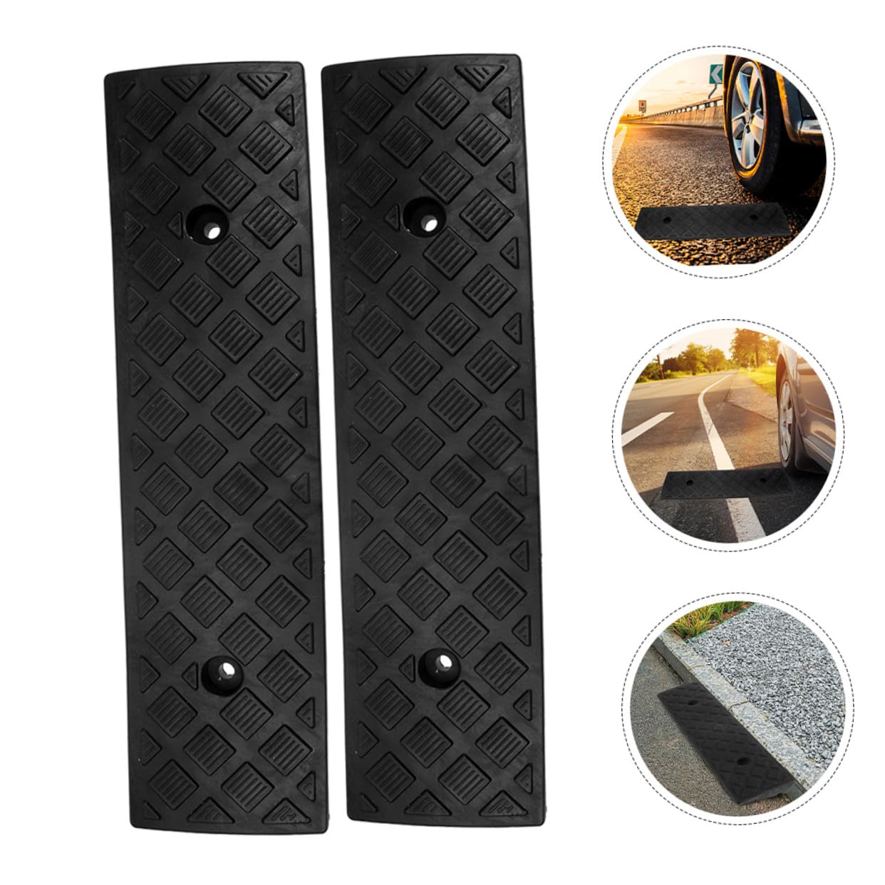 2 Stück Türschwellenrampe Rollstuhlrampe Rampe Türschwelle Tragbare Indoor-Kehrrobotertür Bordsteinrampe für Rollstühle Rollatoren Elektroroller