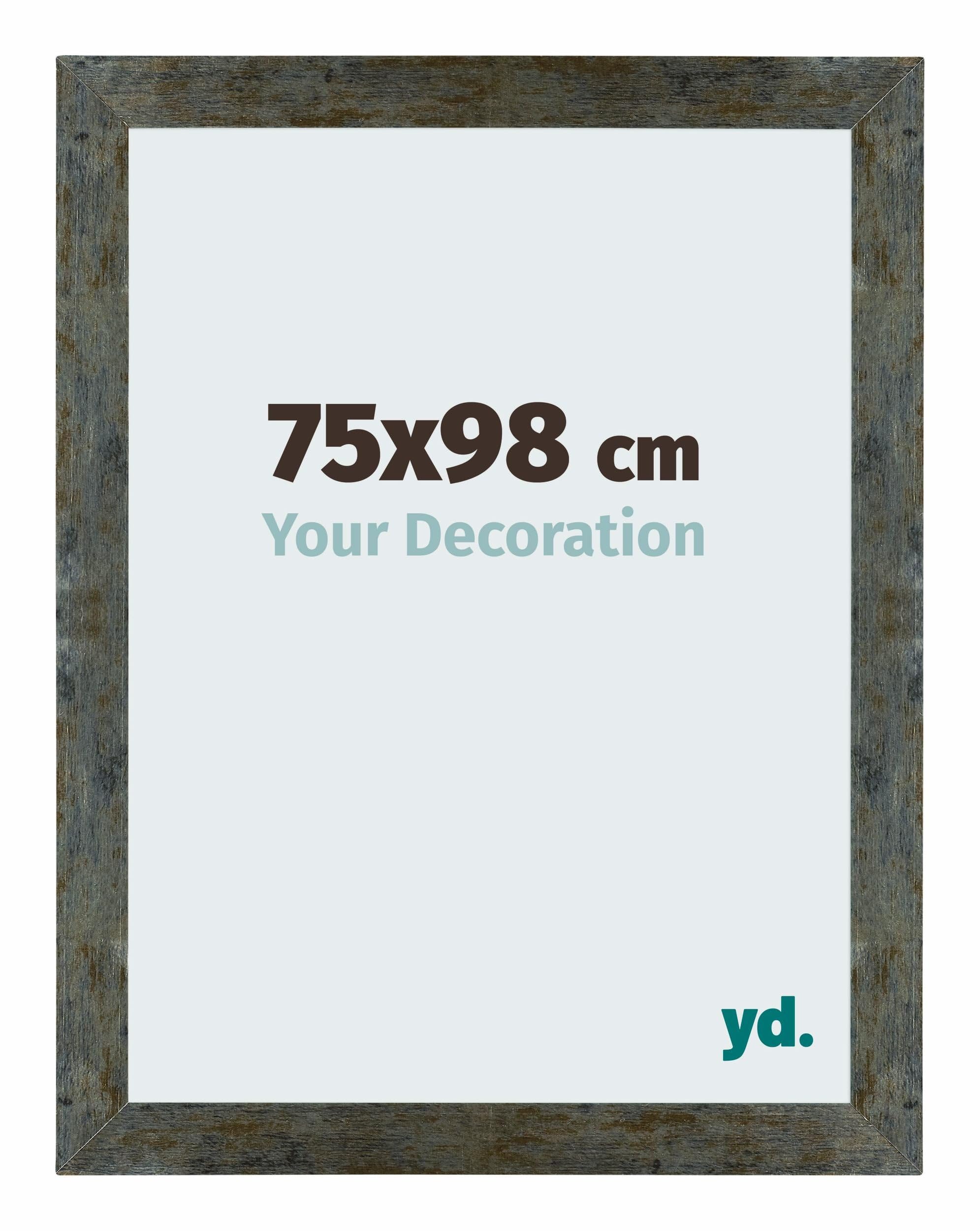 Your Decoration - Puzzle frame 75x98 - Blue Gold Melange - Puzzle frame 1500-2000 Pieces - MDF Photoframe - Mura โ image 1