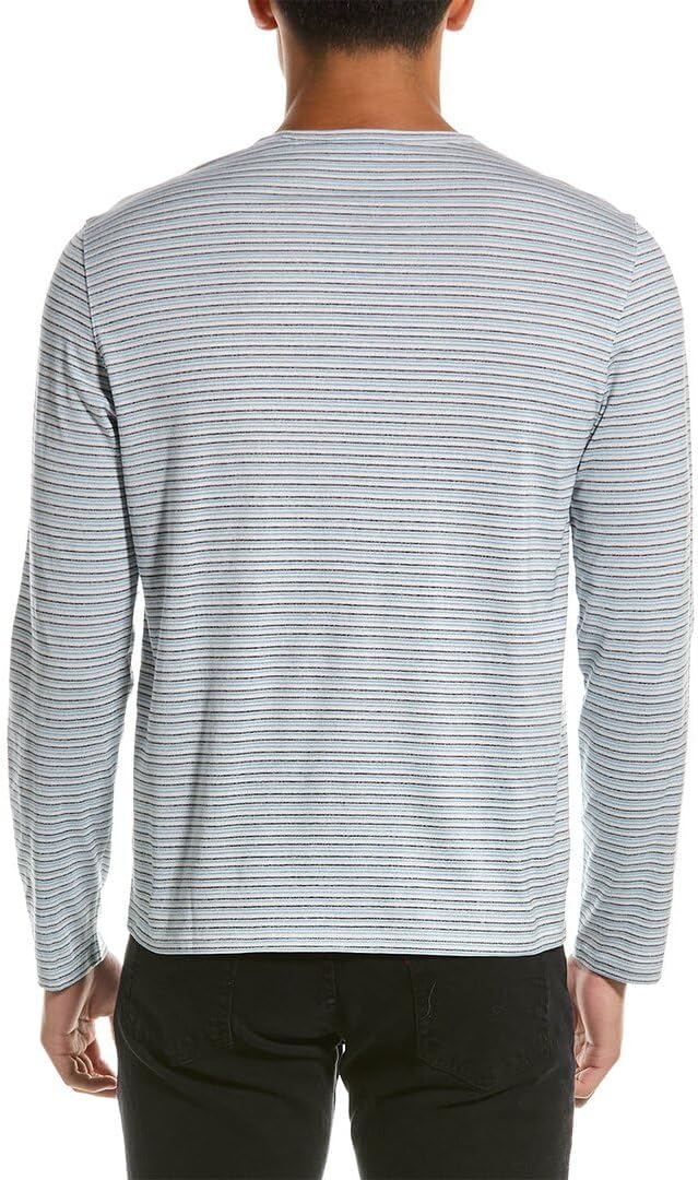 Vince Men's Slub Stripe L/S Crew
