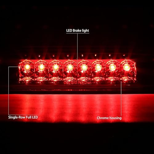 Miniatura 8 de DNA Motoring, tercera luz de freno., Ahumado