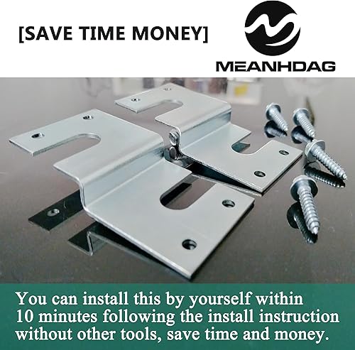 Miniatura 3 de MK01 Splendide RV Lavadora Secadora o Combo Kit de Soportes de Montaje para Lavadora de Ropa Westland LG, evita el cambio de aplicaciones, incluye 2