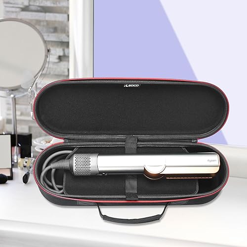 Miniatura 7 de RLSOCO Estuche de viaje para alisador Dyson Airstraitalisador de pelo Corrale (negro)