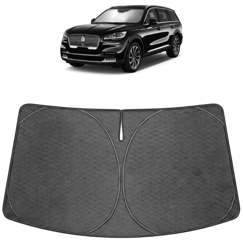 Proadsy Custom Fit Car Windshield Sun Shade for 2020-2026 Lincoln Aviator