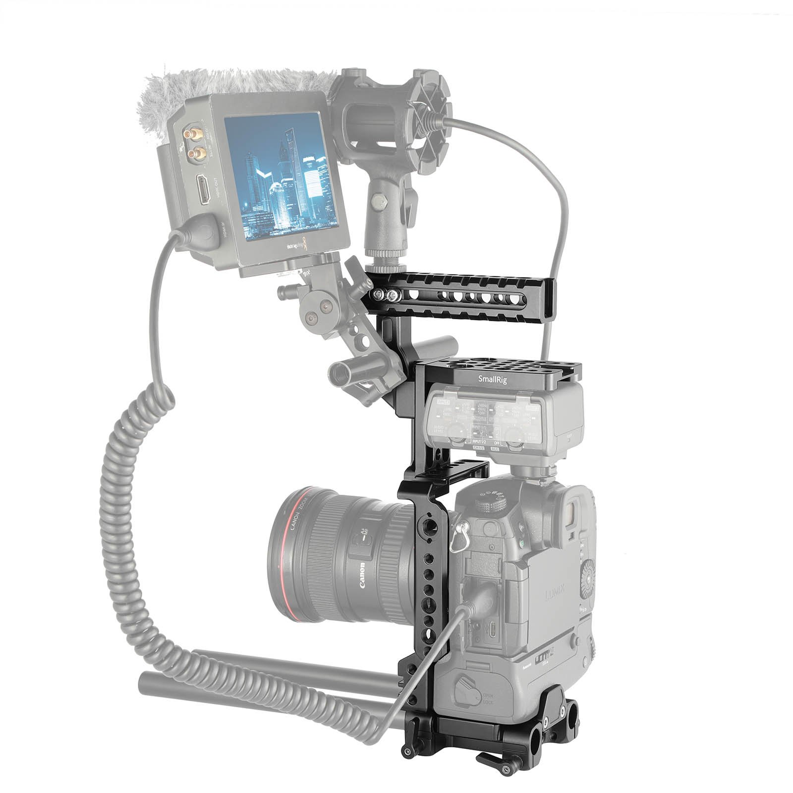 ●LUMIX DC-GH5M2 ボディ（Smallrig ケージ付き） Amazon.com: SMALLRIG Half-cage Kit for Panasonic Lumix GH5 with