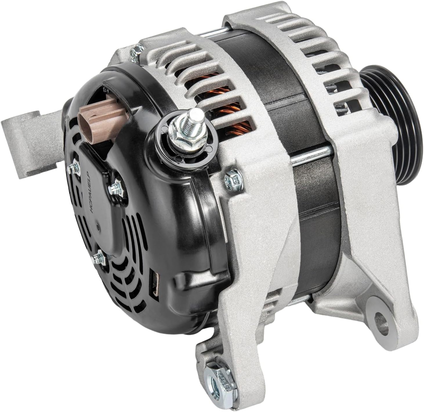 Alternator 13913N Compatible with Jeep Liberty 2002-2006, Grand Cherokee 2005-2006, Commander 2006, Durango 2001-2006, Direct Fit 421000-0040, 5170748AA, 12V 160A High Output