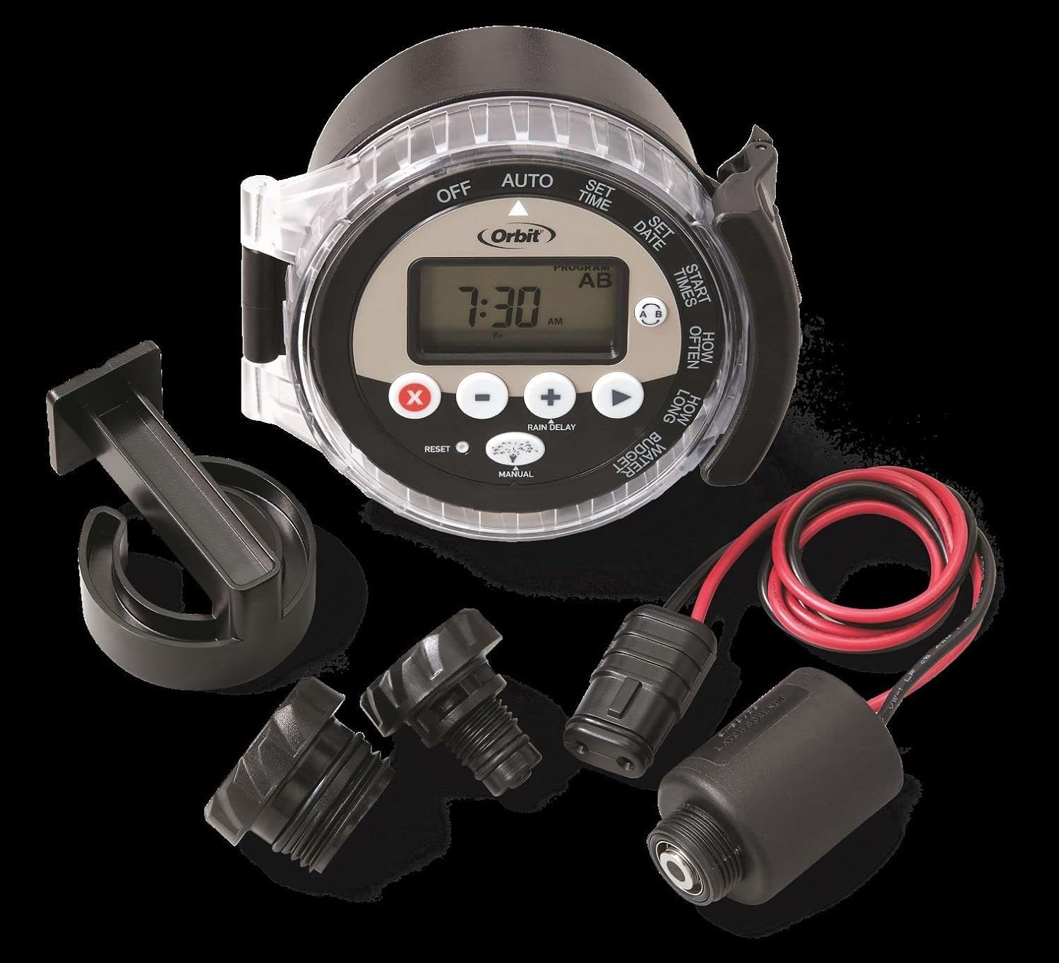 2-Pack Orbit 57865 Battery-Operated Sprinkler Timer - Convenient Automated Watering Device (2 Total timers)