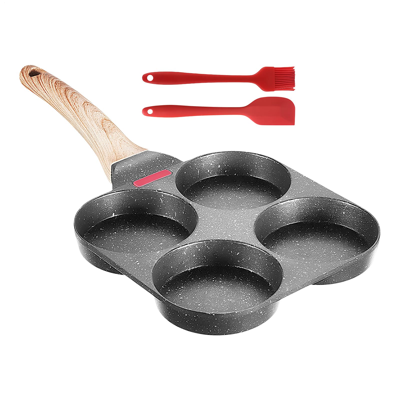 Poêle à omelette familiale pour cuisiner de grands repas sans perdre de place
