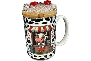 Cow Kissing Coffee Mugs - Personalize Your Coffee Time with Rustic Charm and Farm-Inspired Delights