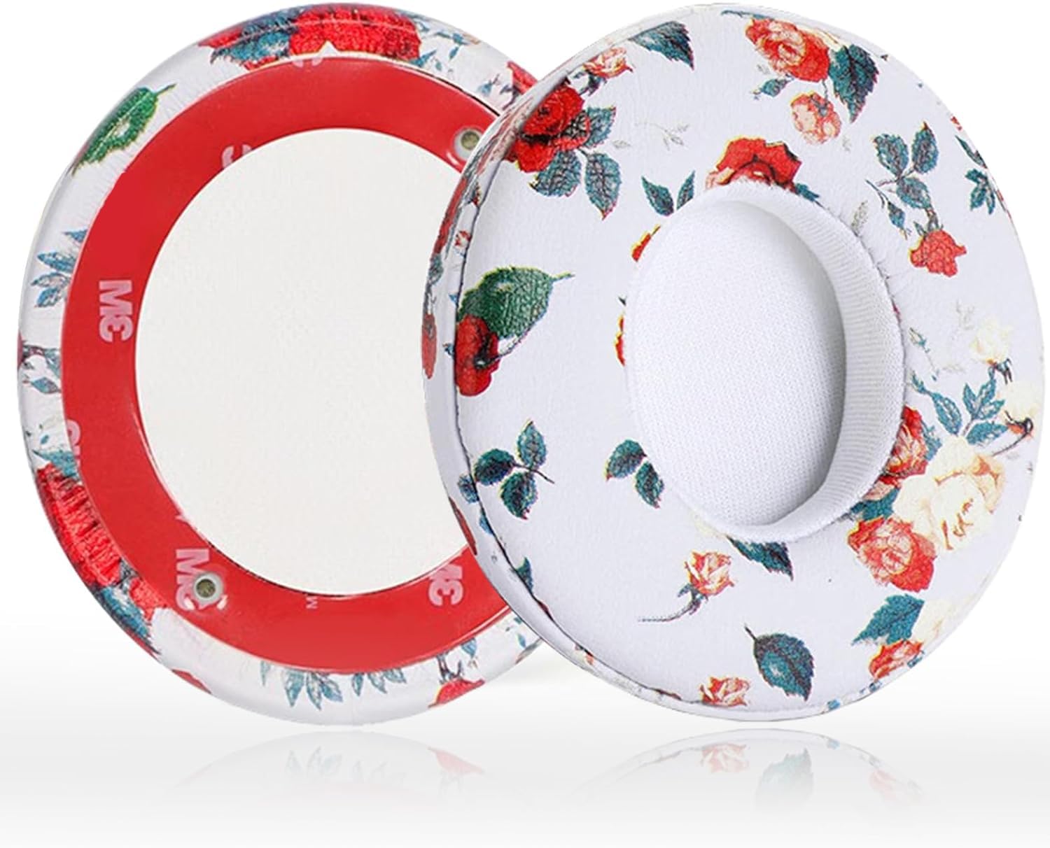 Solo3 Ear Pads Cushions Replacement for Beats Solo 2 & Solo 3 Wireless On-Ear Headphones, Ear Cushions Memory Foam Earpads with Soft Protein Leather (